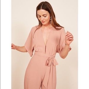 Reformation Lemongrass Jumpsuit